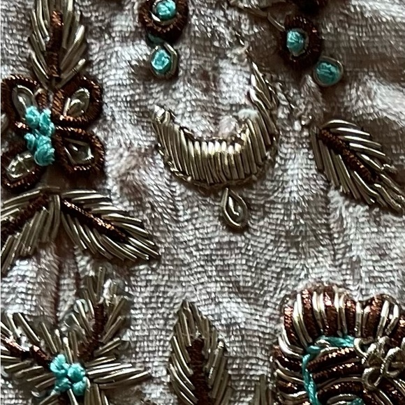 SOFT SURROUNDINGS, Beaded Tunic, light pink, perfect condition, Never worn, L sz - Picture 8 of 12